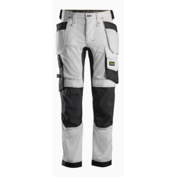  AllroundWork, arbejdsbukser med stretch, hylsterlommer - Snickers 6241