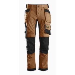  AllroundWork, arbejdsbukser med stretch, hylsterlommer - Snickers 6241