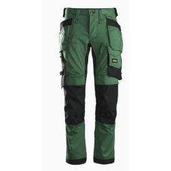  AllroundWork, arbejdsbukser med stretch, hylsterlommer - Snickers 6241